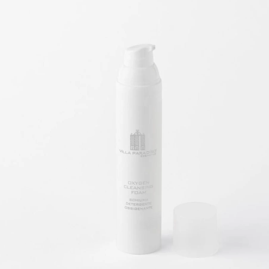"Villa Paradiso Cosmetics Oxygen Cleansing Foam - Revitalizing Face Wash for Deep Pore Cleansing"