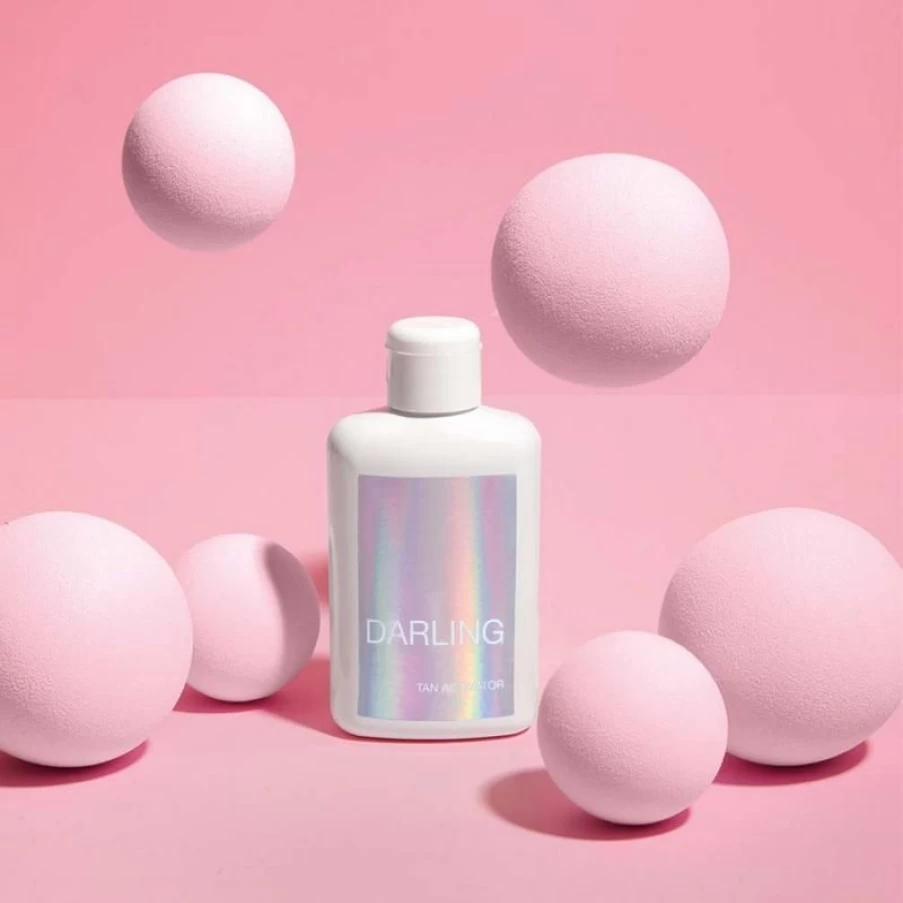 "Darling Tan Activator - Natural Sunless Tanning Lotion for a Glowing Bronze Tan"